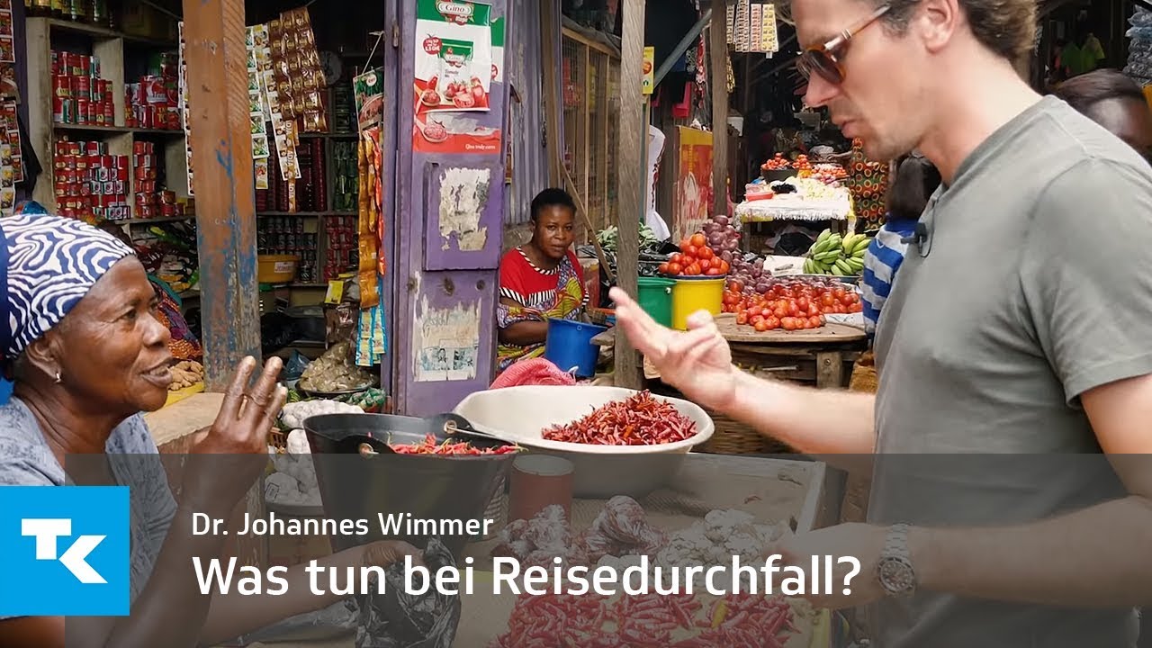 Was tun bei Reisedurchfall? | Dr. Johannes Wimmer