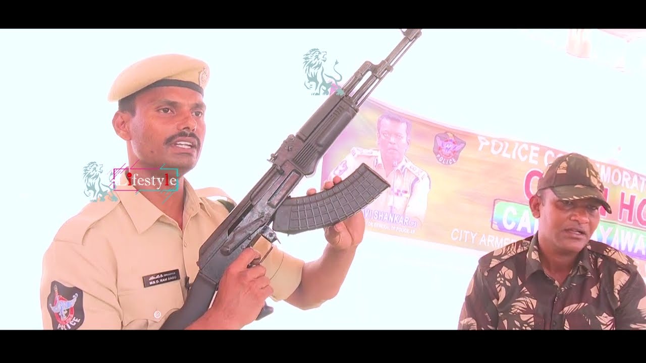 .22 to AK47 Weapons Exclusive Information #trending #youtube #vijayawada #police @lifestyleAP