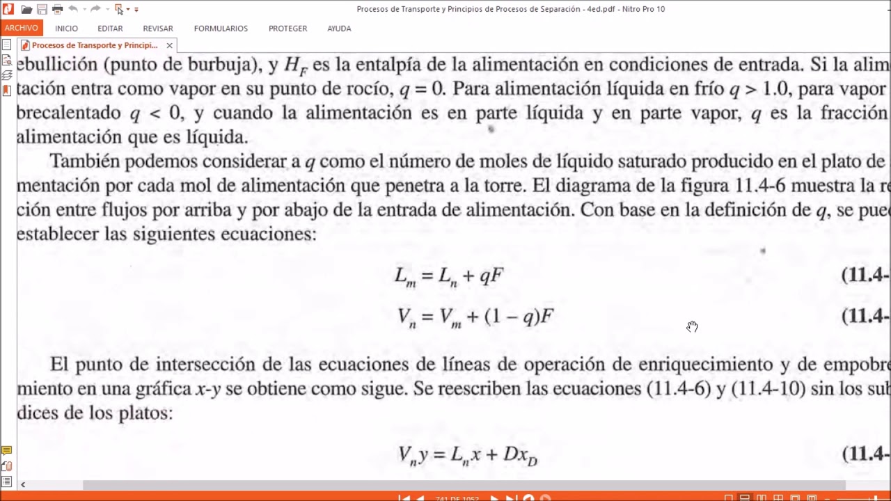 Video 01. Destilacion - Rectificación de una mezcla de n-heptano - etilbenceno