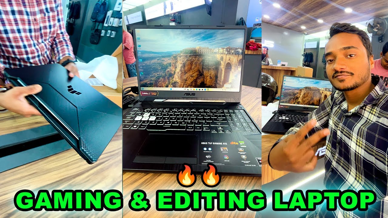 Best Laptop for Gaming and Editing 🔥🔥 | ASUS TUF Gaming A15 Laptop