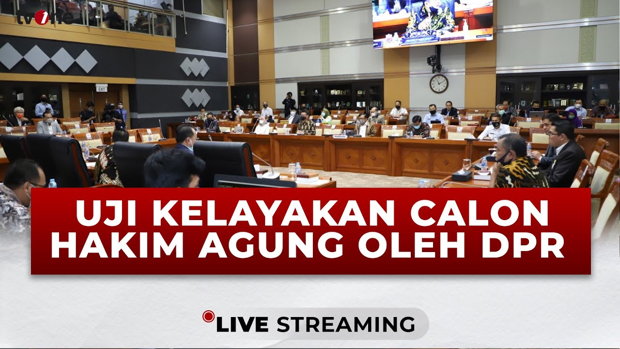 [LIVE] Komisi III DPR RI FIT & Proper Test Calon Hakim di Mahkamah Agung Tahun 2025 | tvOnenewscom