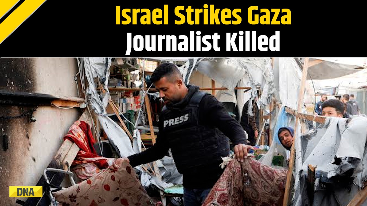 Israel Hamas War: Israeli Airstrikes Kill 9 In Gaza Including Al Jazeera Cameraman, Officials Say