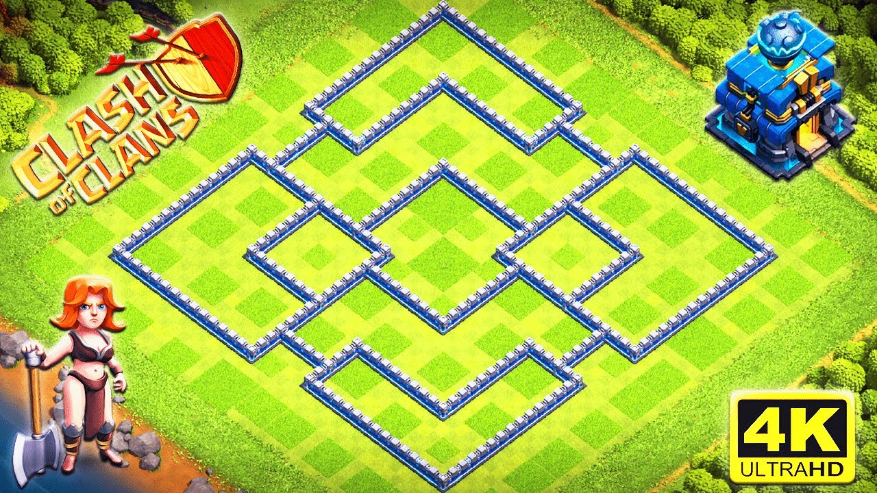 This INSANE Town Hall 12 Hybrid Anti 2 Stars Defensive Base Design Will Make You UNSTOPPABLE