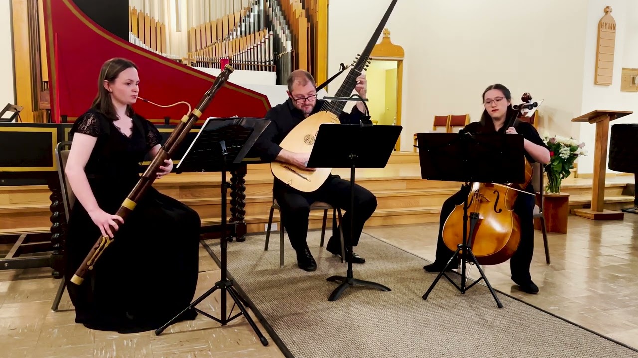 Seattle Historical Arts for Kids - Early Music Youth Academy "Canzon Terza à 2 Bassi" (Frescobaldi)