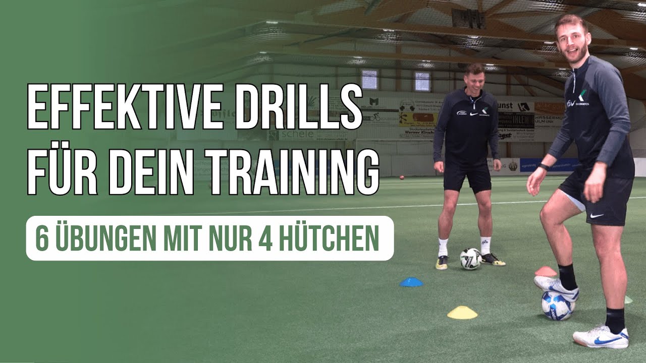6 Drills für Fußballer, die Technik & Spielintelligenz verbessern | Soccerkinetics