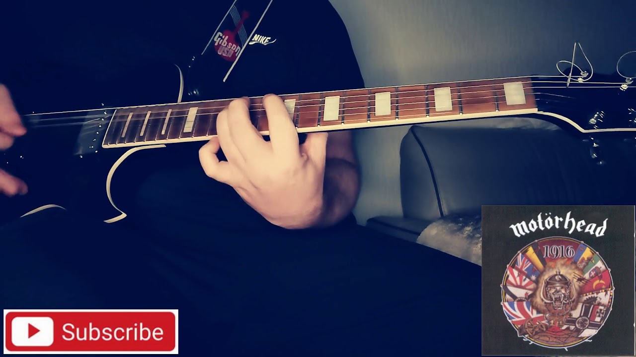 Motorhead guitar cover - Am so bad baby I Don't care - Biasfx2
