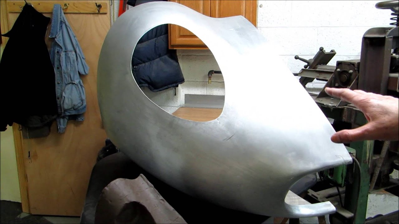 Wray Schelin Maserati 300-S Nose: Maglio vs. English Wheel