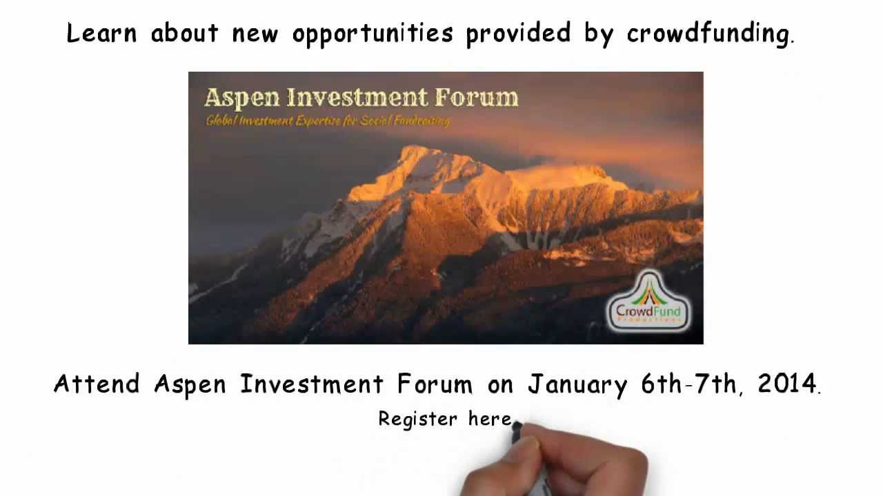 Real Estate Crowdfunding at Aspen Investment Forum