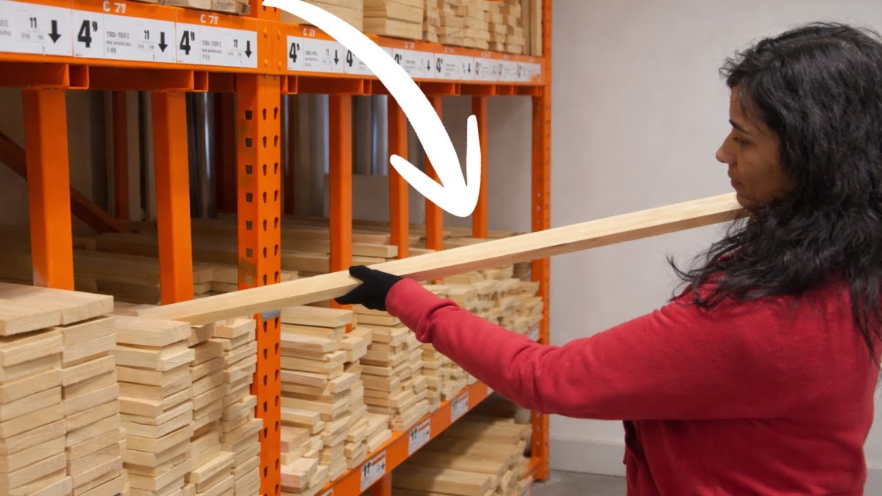 Grab $3 Home Depot wood for this GENIUS laundry room idea!