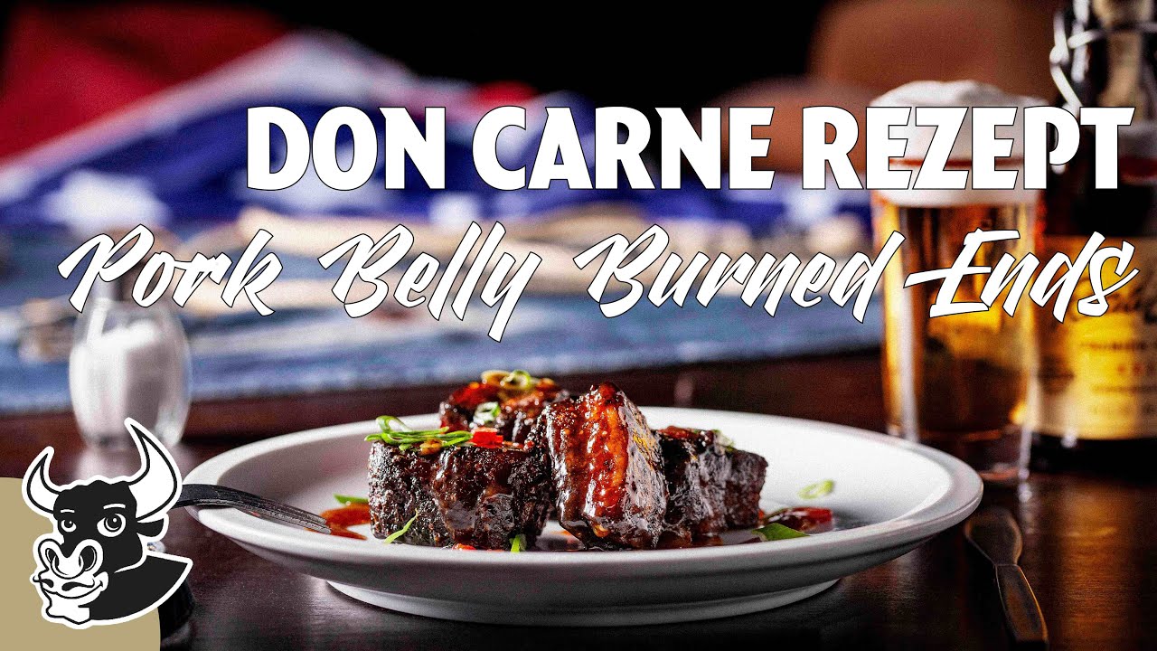 Pork Belly Burnt Ends 🐷🔥 | BBQ REZEPT | DON CARNE