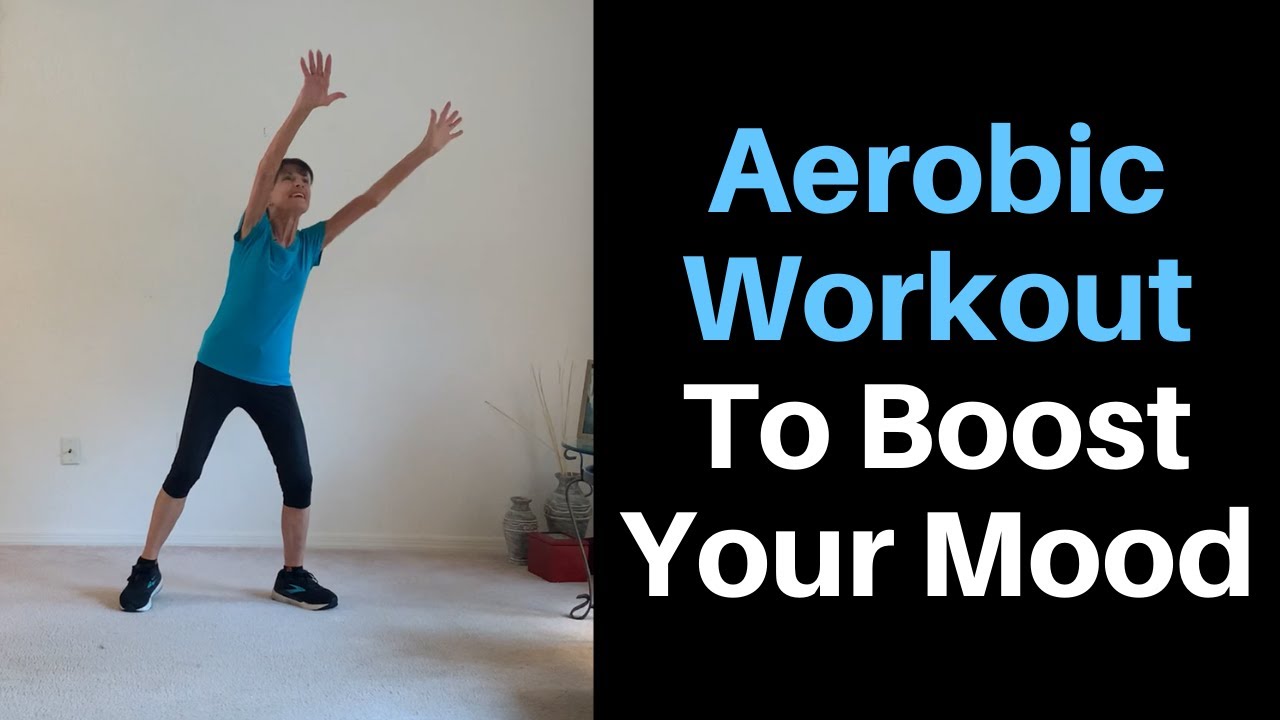 Low Impact Aerobic Workout To Boost Your Mood - 25 Minute Senior Fitness Videos