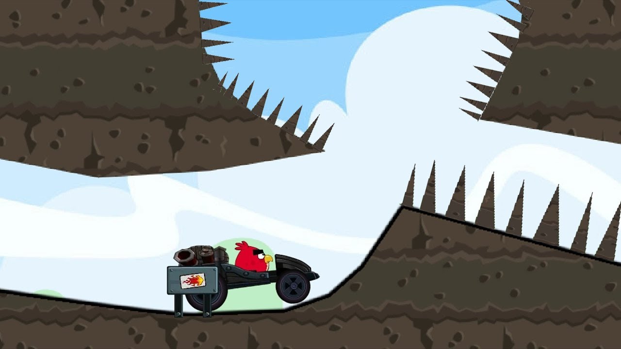Angry Birds Cross Country - RACING ALL LEVELS GRAND PRIX WITH BLACK CAR!