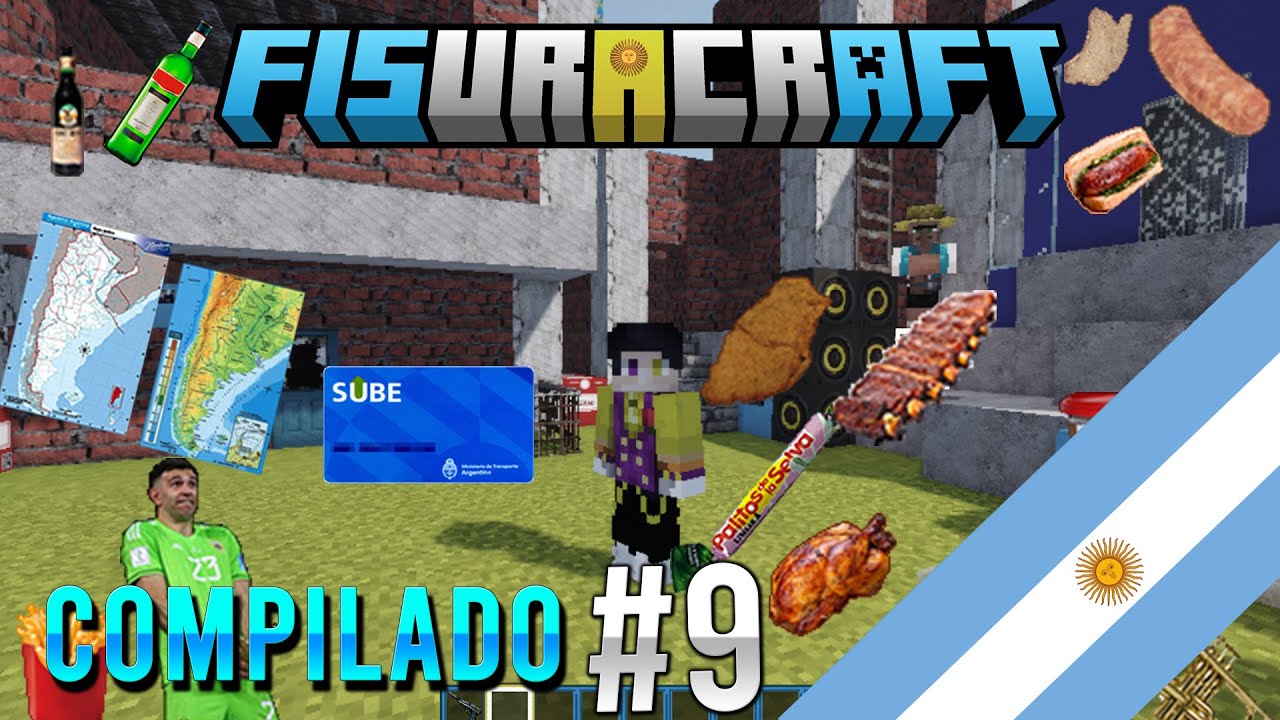 PACK DE TEXTURAS ARGENTINO PARA MINECRAFT JAVA Y BEDROCK 1.20 || FISURACRAFT || COMPILADO #9