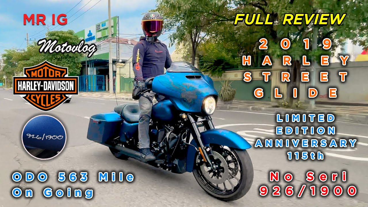 MOTOVLOG : #111 LIMITED EDITION 2018 STREET GLIDE ANNIVERSARY 115th NO SERI  926 OF 1900