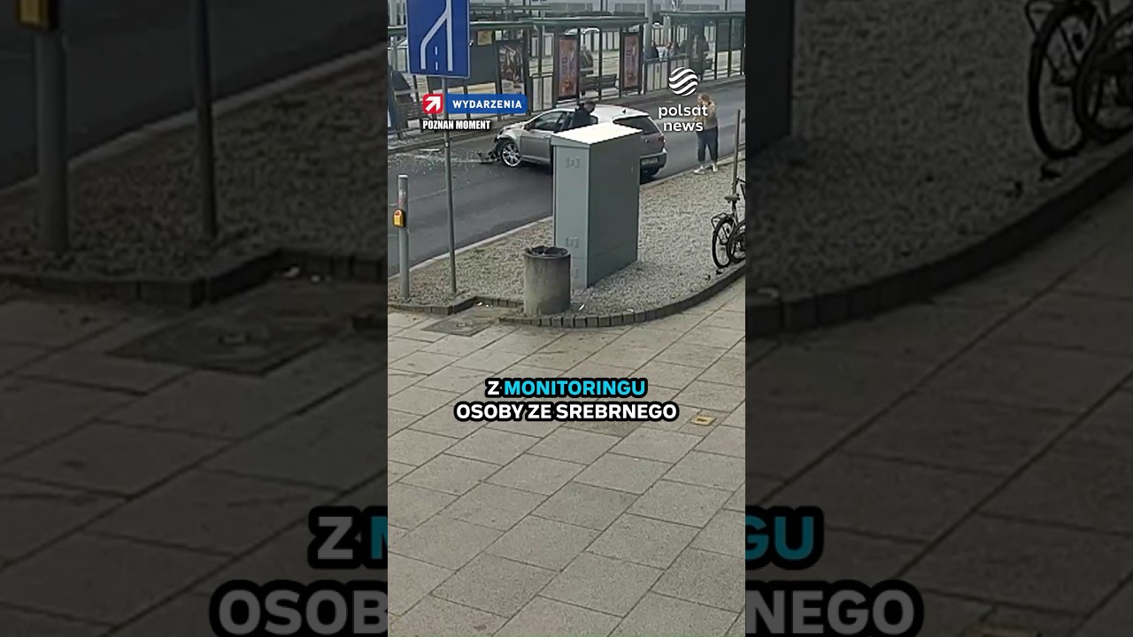 Zamienili się miejscami po wypadku. Wszystko nagrały kamery