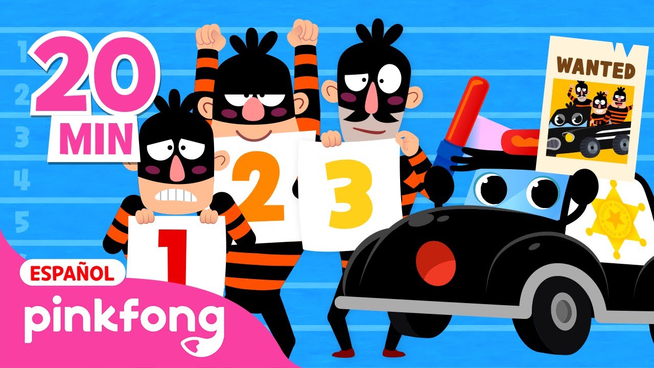🚔TODOS Los Episodios de Las Súper Patrullas | Pinkfong Canciones Infantiles