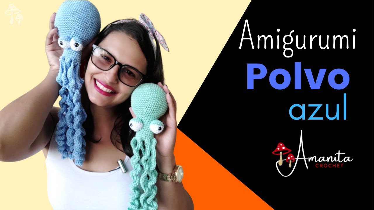 ∙∘○ amigurumi ○∘∙ Polvo » azul