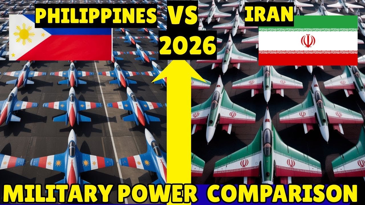Philippines vs Iran Military Power 2026 latest: &ndash; Full Army Strength Comparison, Who is best?