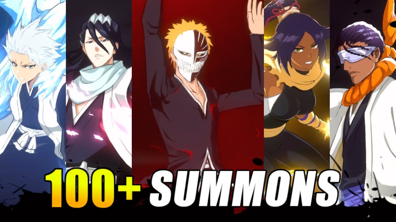 100+ призывов Bleach: Soul Resonance НОВЫЙ игровой процесс