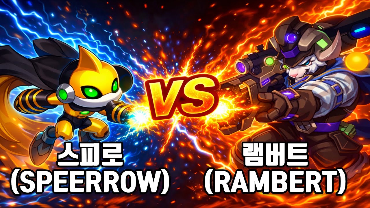 스피로(SPEERROW) vs 램버트(RAMBERT) l Smash Legends