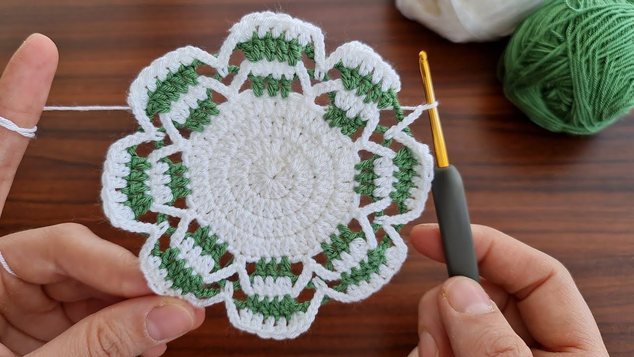 Super beautiful motif Crochet Knitting Model 🤍🤍 Bu Motife Bayıldım Tığ İşi Örgü Motif Model Anlatımı