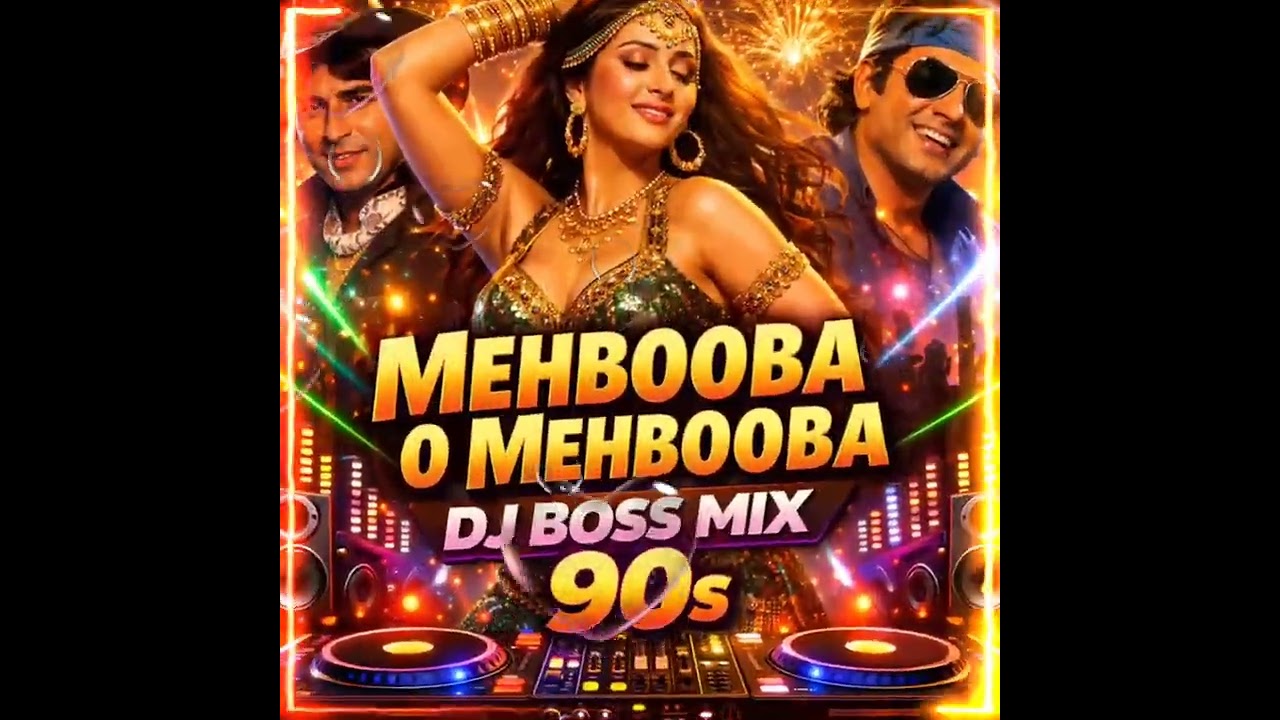 Mehbooba O Mehbooba 🔥💃 | 90s DJ Remix | Romantic Dance Song | Hindi Remix 2026 | Full HD