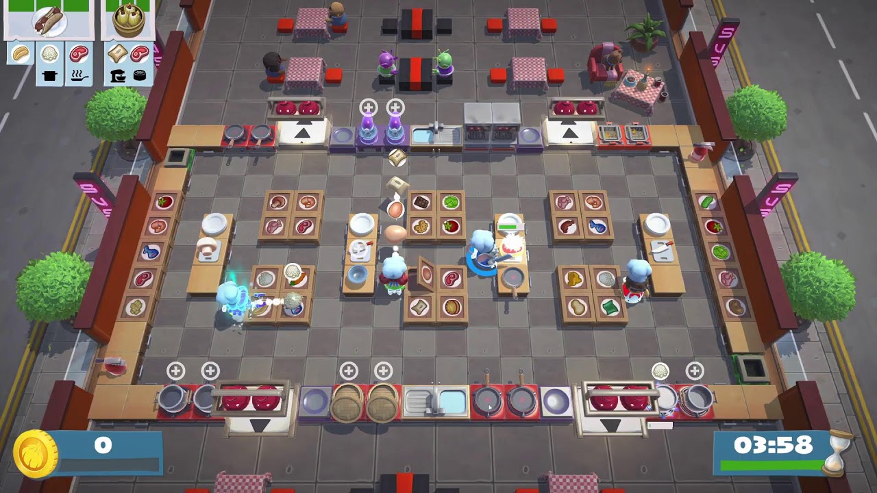 Overcooked 2 四海6k寶寶車