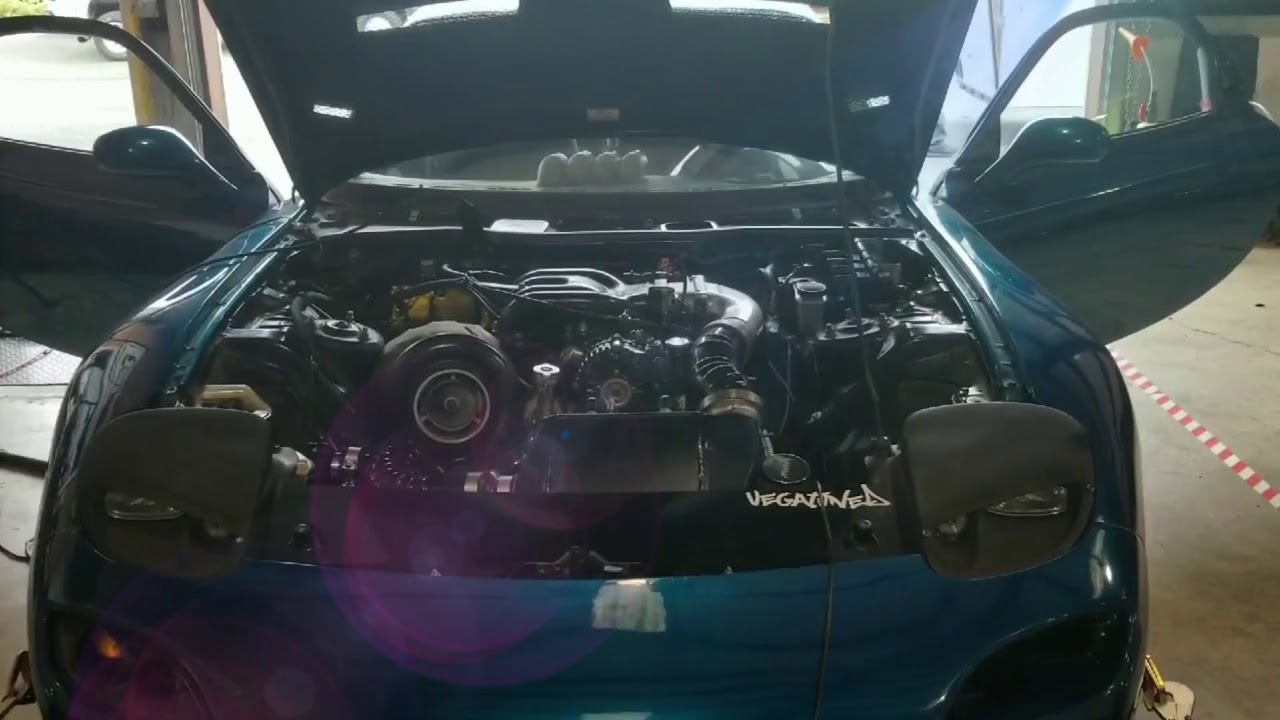 Semi Peripheral Port 13B FD RX7 Dyno Session