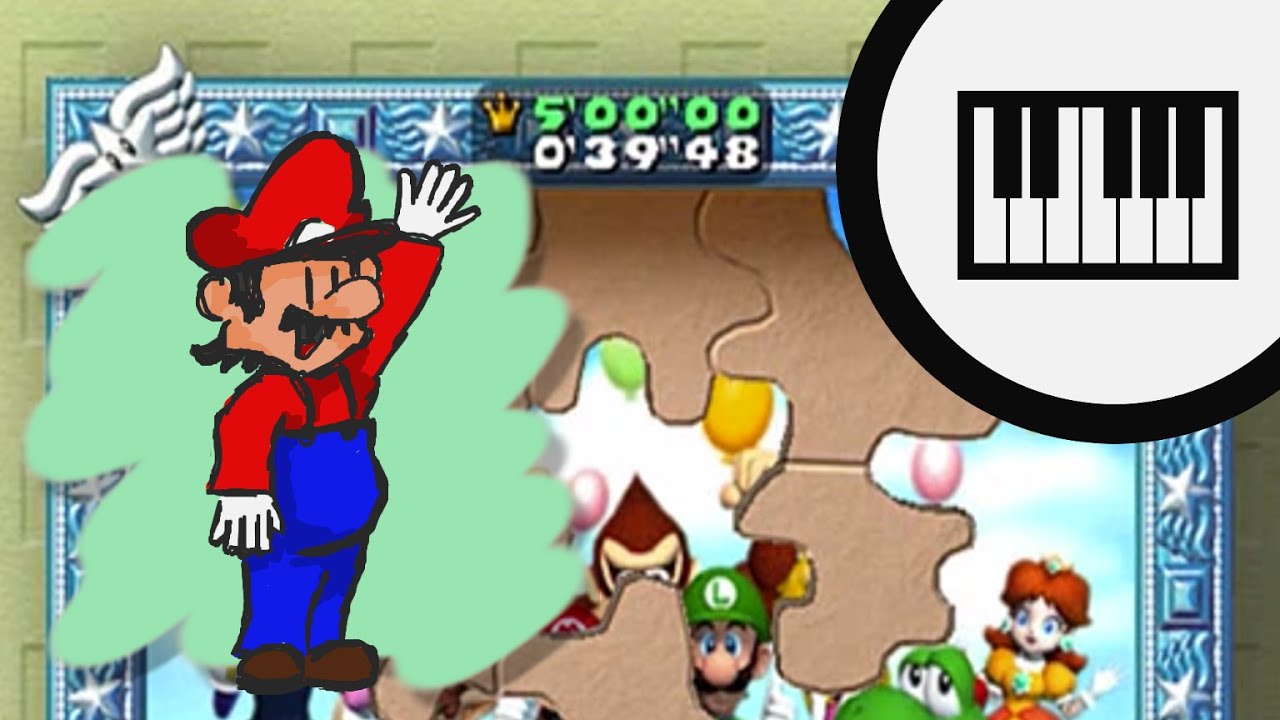 Mario Party 4 - Slowly Yet Surely (Piano)