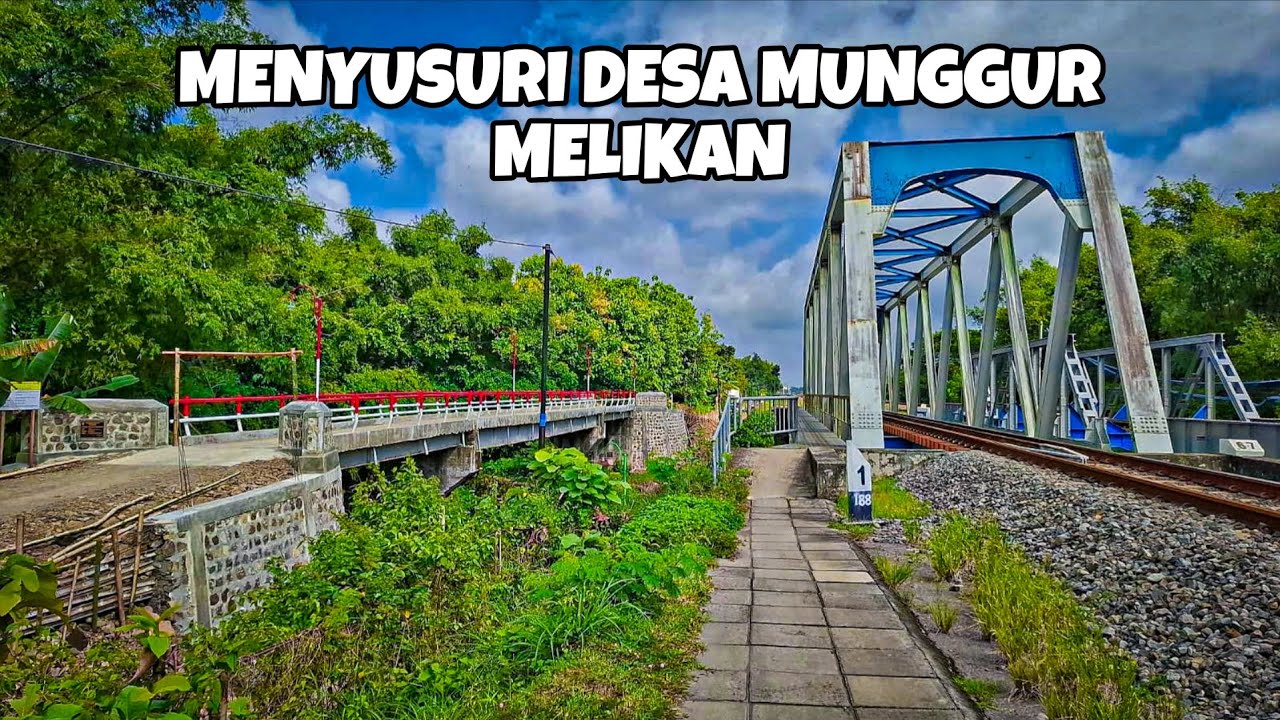 Pagi Hari Di Desa Munggur Melikan, Suasana Desa yang Masih Asri