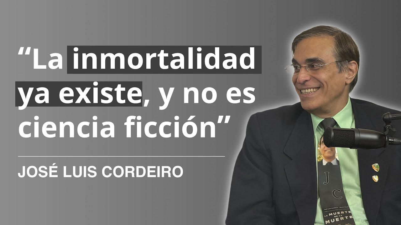 #25 José Luis Cordeiro: Conoce las últimas novedades respecto a longevidad humana