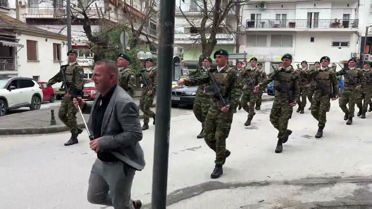 Παρέλαση της Ε'ΜΚ για τον  εορτασμό της 25ης Μαρτίου 1821
