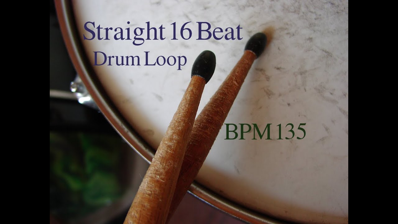 [Drum Loop]Straight 16Beat 135BPM