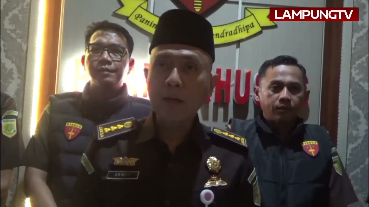 Eks Bupati Pesawaran Dendi Ramadhona Resmi Tersangka