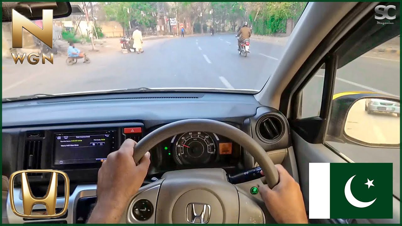 2018 Honda N-WGN KEI CAR POV Test Drive in LAHORE, PAKISTAN 🇵🇰