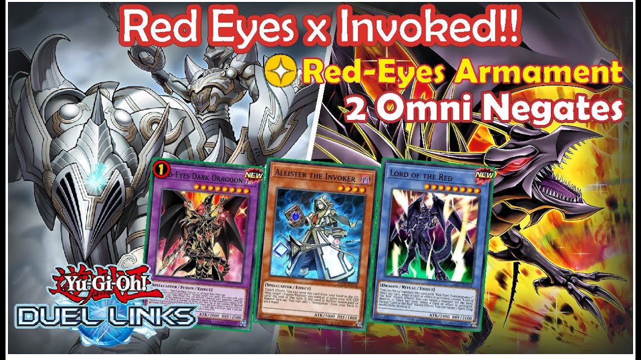 RED-EYES x INVOKED !! [RED-EYES ARMAMENT] || YU-GI-OH! DUEL LINKS!
