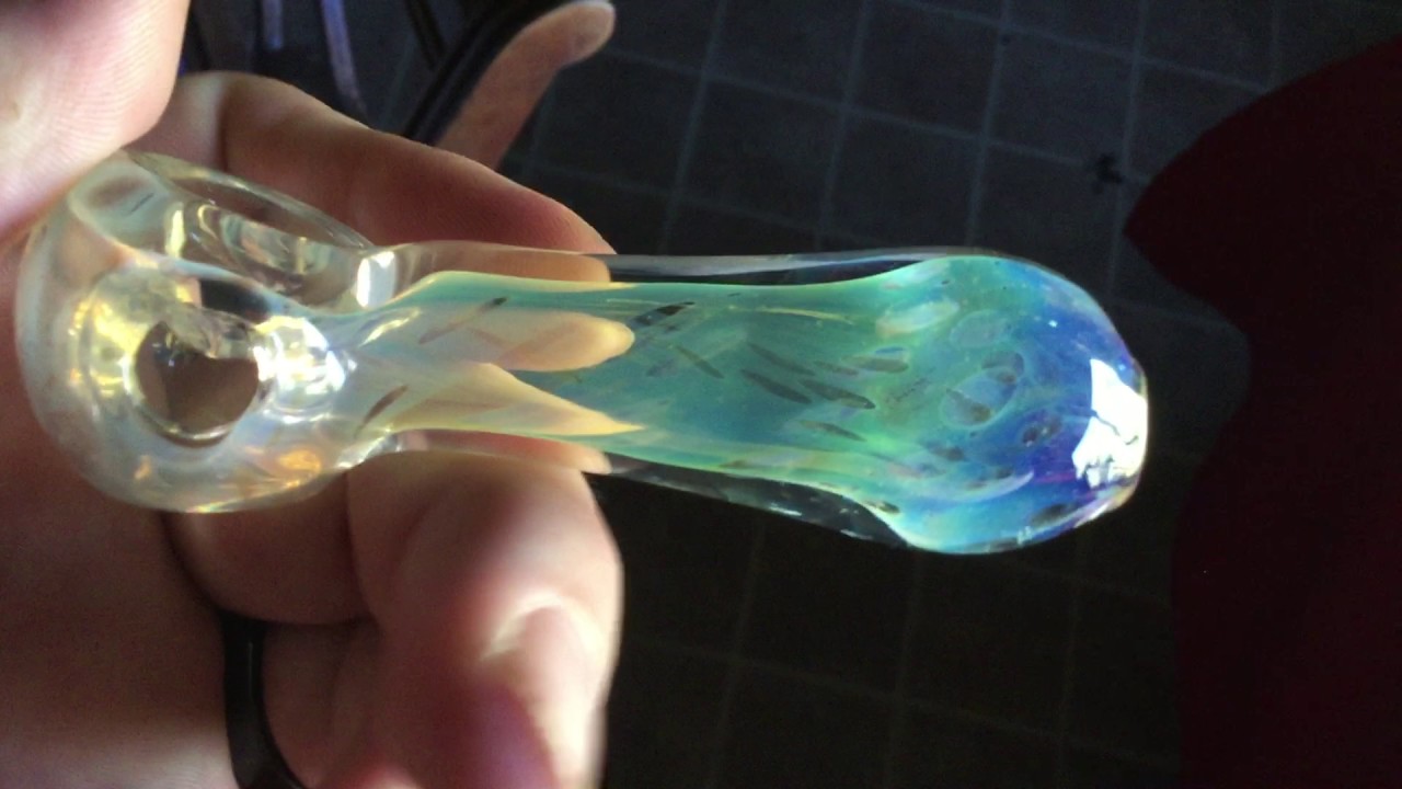 fumed glass spoon
