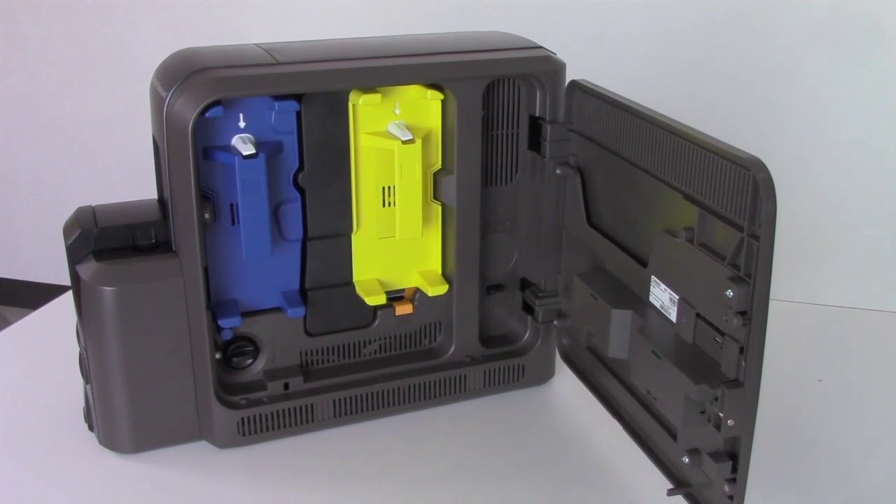 Datacard CR805 - How to Load Ribbon