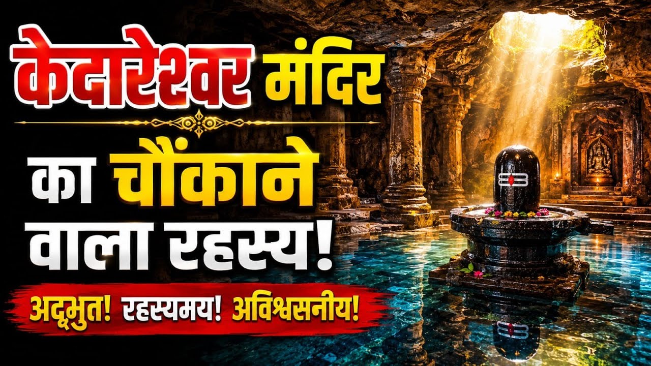 केदारेश्वर का असली इतिहास और रहस्य |The Krisha bhakti 