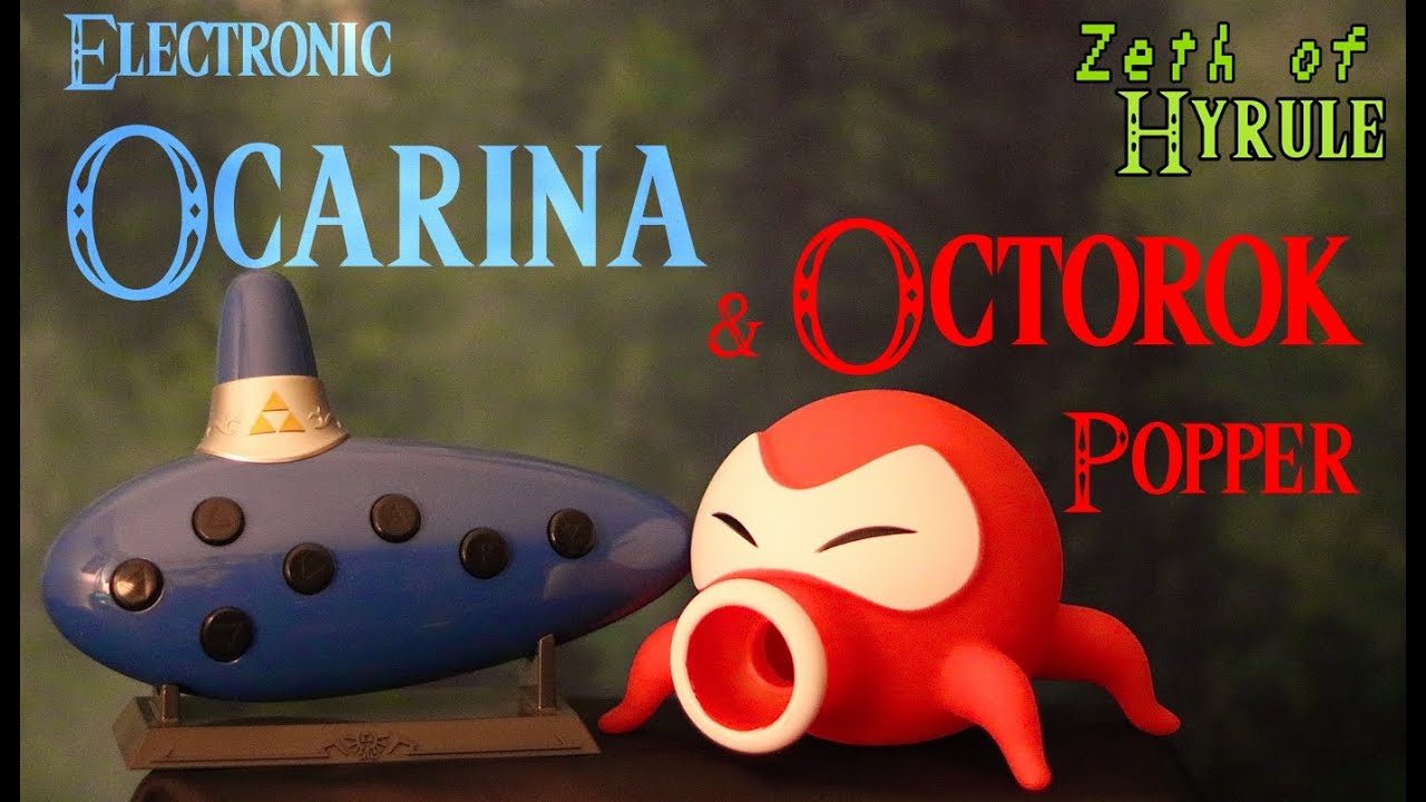 Electronic Ocarina & Octorok Popper (Unboxing and Review)