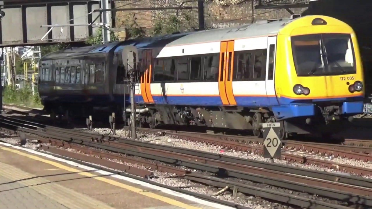 Underground and Overground trains at Barking | Monday 22nd October 2018