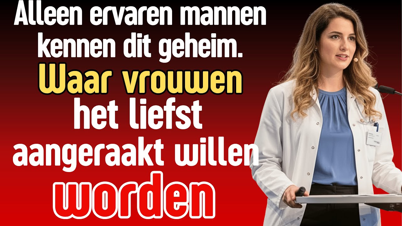 Elke vrouw van middelbare leeftijd wil hier aangeraakt worden, maar de meeste mannen weten het niet