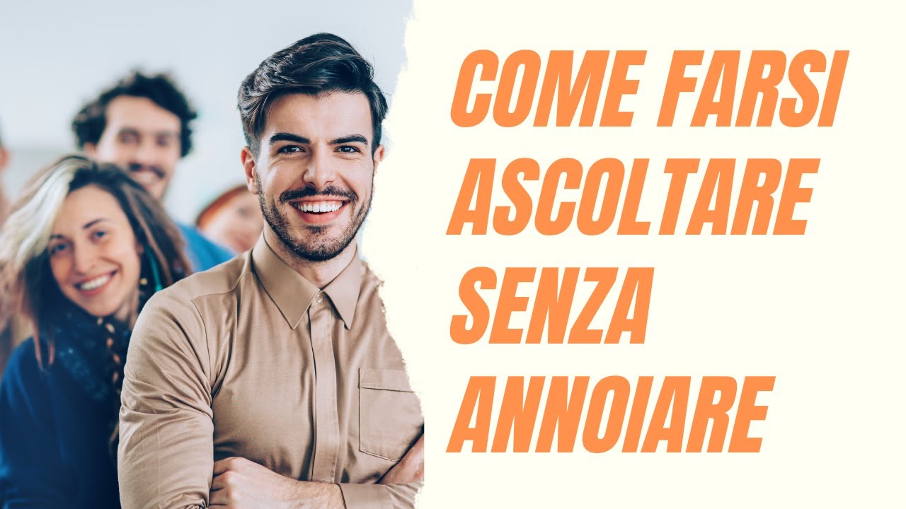 Fatti Ascoltare | Tecnica per migliorare la tua comunicazione  | impara a catturare l'attenzione