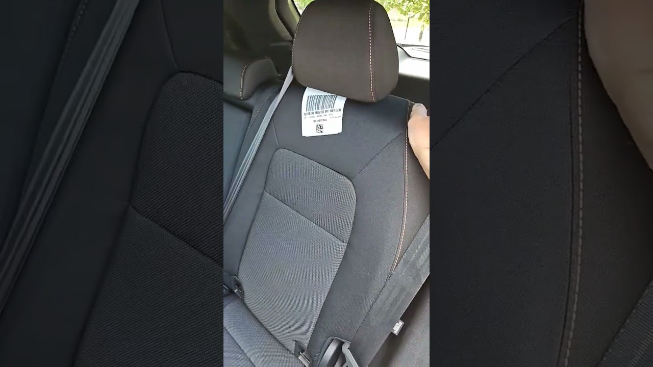2023-2024 CR-V 8 position Rear Seat Recline & Folding