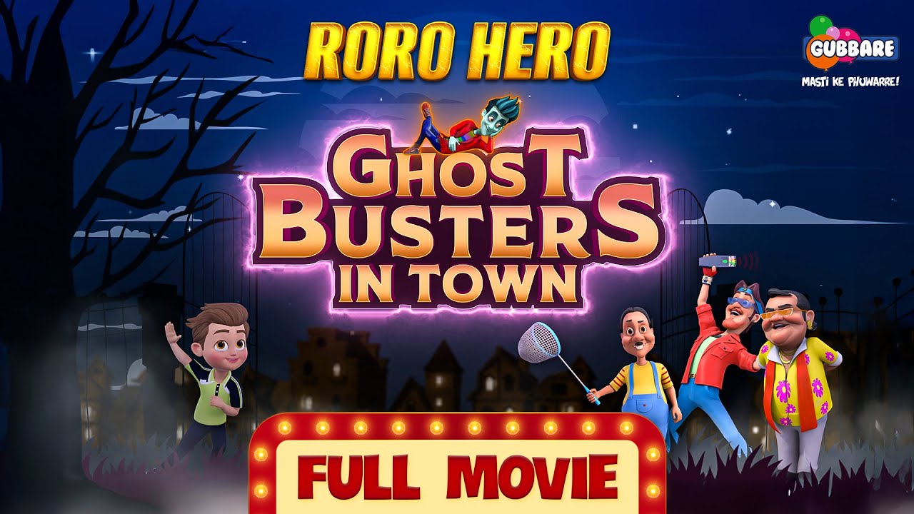 Roro Hero Ghost Busters In Town - FULL MOVIE | Roro Aur Hero Bhoot Mast Zabardast |New Cartoon Movie