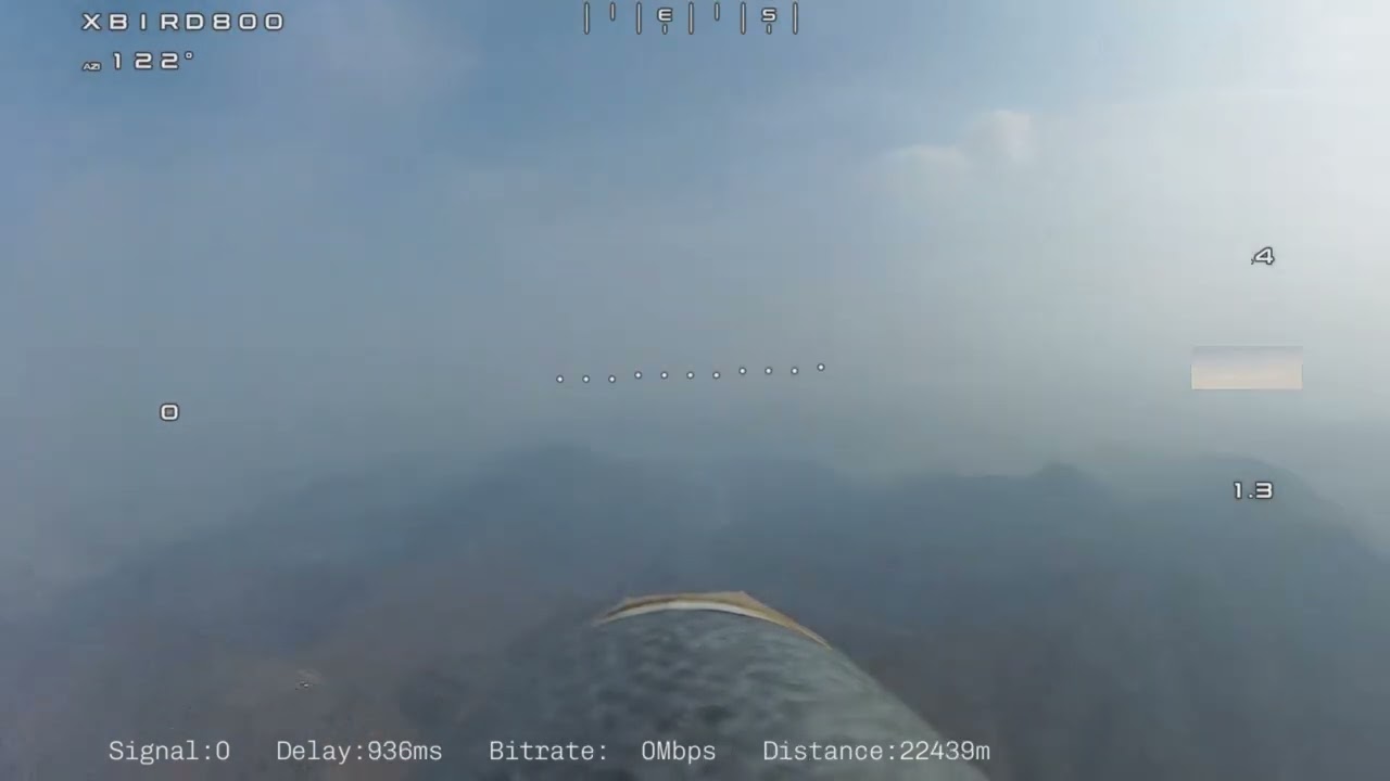 XBIRD800 / Walksnail VTX Range test #6 - 26km