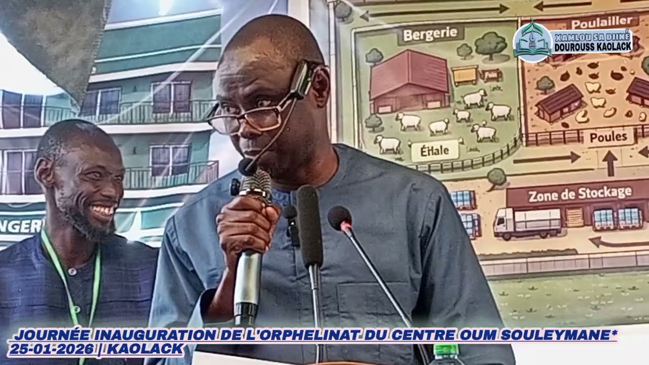 Journée inauguration de l'orphelinat du Centre Oum Souleymane*25-01-2026 | Kaolack