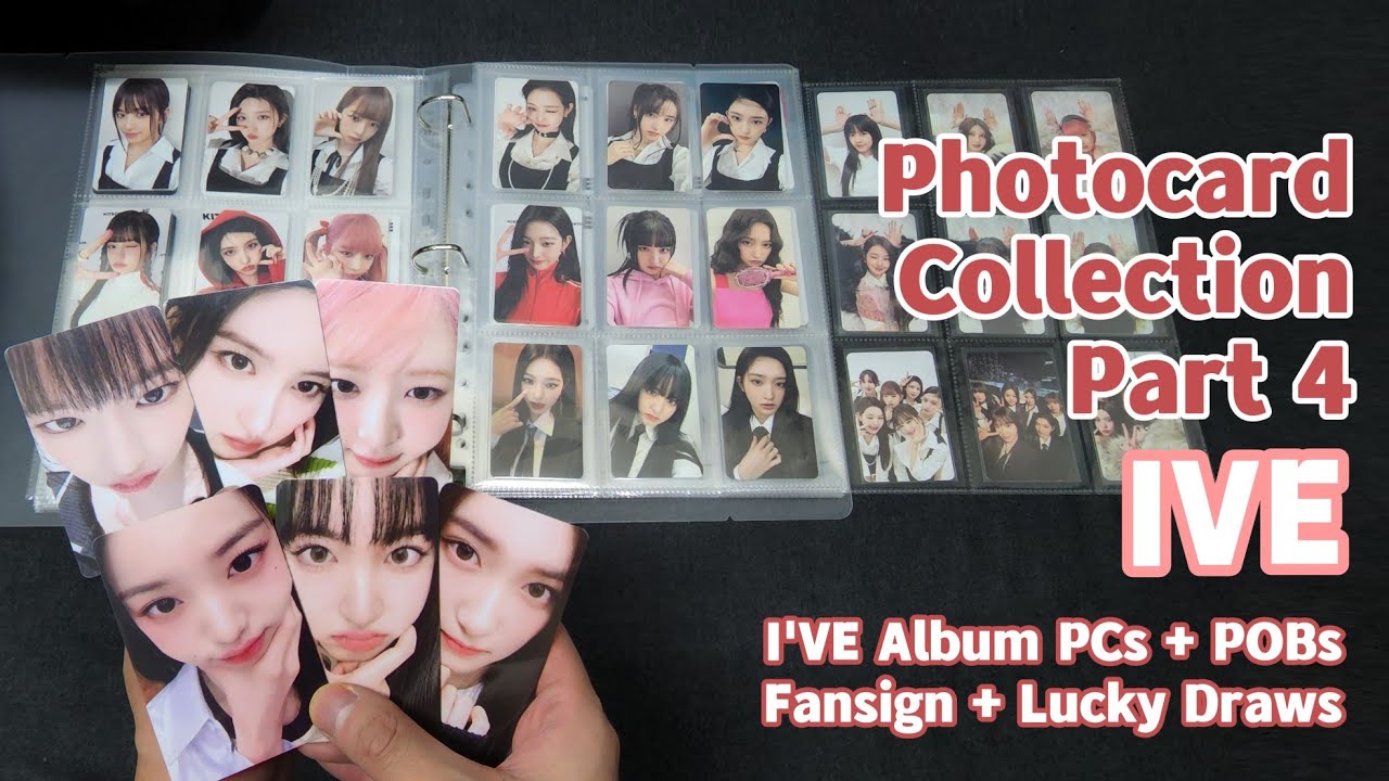 [Photocard] IVE OT6 Photocard Collection (Part 4) I've PCs + POBs + Fansign Lucky Draw PCs