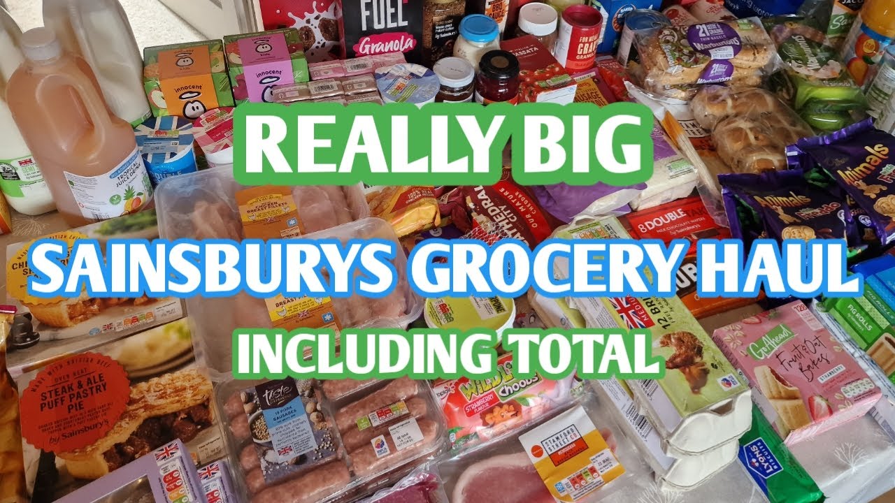 Ассортимент продуктов Sainsbury's с ценами | Семья из 8-10 человек | План питания и бюджет | Жизн...