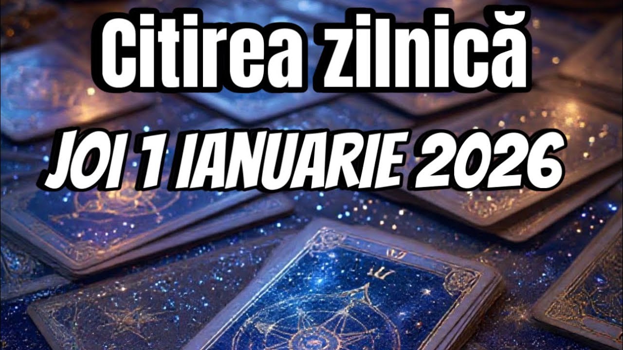 Citirea Zilnica: Joi 1 ianuarie 2026